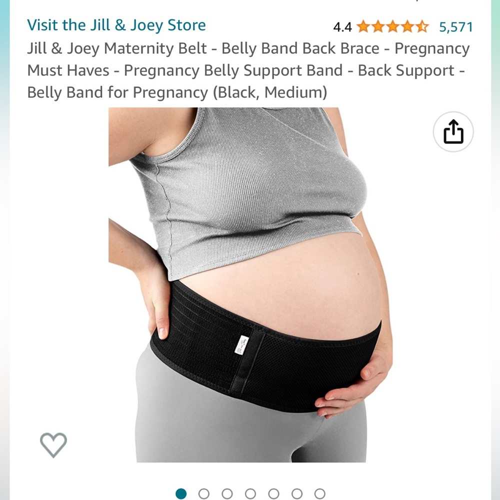 Jill and Joey maternity belt